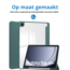 Tablet hoes geschikt voor de Samsung Galaxy Tab A9 Plus (2023) - Donker Groen