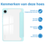 Tablet hoes geschikt voor de Samsung Galaxy Tab A9 Plus (2023) - Licht Blauw