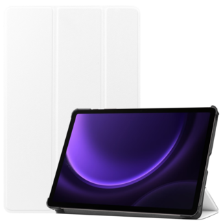 Cover2day Tablet hoes geschikt voor de Samsung Galaxy Tab S9 FE - Wit