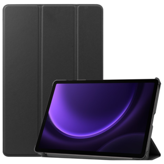 Cover2day Tablet hoes geschikt voor de Samsung Galaxy Tab S9 FE - Zwart