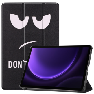 Cover2day Tablet hoes geschikt voor de Samsung Galaxy Tab S9 FE - Don't Touch Me