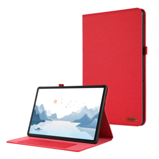 Tablet hoes geschikt voor de Lenovo Tab P12 - Rood