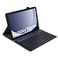 Case2go - Bluetooth Toetsenbordcase geschikt voor Samsung Galaxy Tab A9 Plus (2023) - QWERTY Keyboard case - Zwart