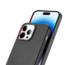 Dux Ducis - Telefoonhoesje geschikt voor Apple iPhone 14 Pro Max - Grit Series - Backcover met Magneet ring - Zwart