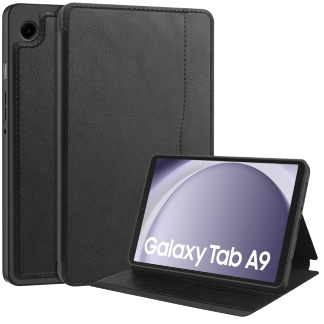 Tablet hoes geschikt voor de Samsung Galaxy Tab A9 (2023) - Zwart