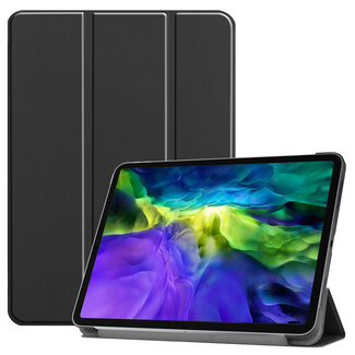 Cover2day Case2Go - Hoes voor de iPad Pro 11 (2020) hoes - Tri-Fold Book Case - Auto/Wake functie - Zwart