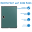 Tablet hoes geschikt voor de OnePlus Pad (2023) - Donker Groen
