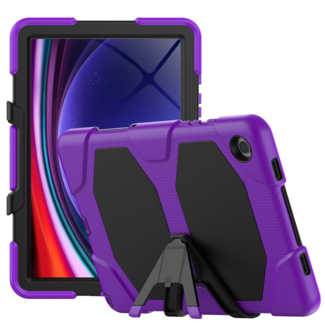 Cover2day Tablet Hoes geschikt voor Samsung Galaxy Tab A9 Plus (2023) - Extreme Armor Case - Paars