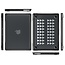 Case2go - Hardcover/Hoes voor Macbook Air 13.6 Inch (2022) - 360 Bescherming - Zwart
