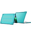Case2go - Hoes voor Macbook Pro 14 Inch (2021 & 2023) - 360 Bescherming - Hard cover - Lichtblauw