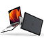 Case2go - Hoes voor Macbook Pro 13 Inch (2016-2022) - 360 Bescherming - Hard cover - Zwart