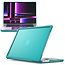 Case2go - Hoes voor Macbook Pro 16 Inch (2021 & 2023) - 360 Bescherming - Hardcase - Lichtblauw