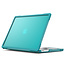Case2go - Hoes voor Macbook Pro 16 Inch (2021 & 2023) - 360 Bescherming - Hardcase - Lichtblauw