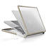 Case2go - Hoes voor Macbook Pro 16 Inch (2021 & 2023) - 360 Bescherming - Hardcase - Beige