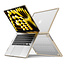 Case2go - Hoes voor Macbook Air 15 Inch (2023) - 360 Bescherming - Click on - Beige