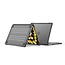 Case2go - Hoes voor Macbook Air 15 Inch (2023) - 360 Bescherming - Click on  - Transparant