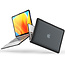 Case2go - Hoes voor Macbook Air 15 Inch (2023) - 360 Bescherming - Click on - Zwart