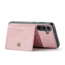 CaseMe - Telefoonhoesje geschikt voor Samsung Galaxy S24 Plus - Back Cover - Met Magnetische Pasjeshouder - Roze