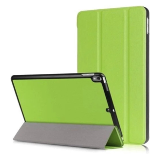 iPad 10.2 inch (2019) hoes - Tri-Fold Book Case met Apple Pencil houder - Groen