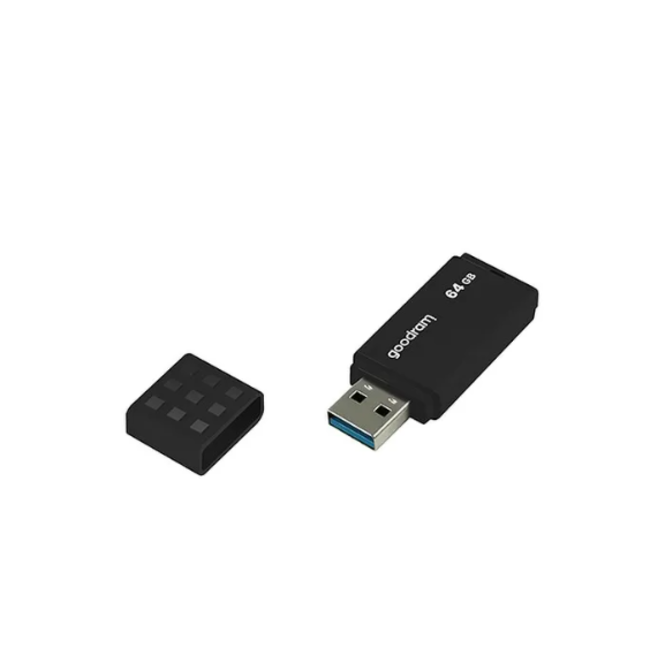 GoodRam - USB Geheugenstick - UME3 - USB 3.2 - 64 GB - Zwart