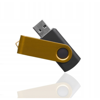 Imro Imro - USB Geheugenstick - Axis - USB 2.0 - 64 GB - Zwart/Goud