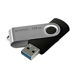GoodRam GoodRam - USB Geheugenstick - UTS3 - USB-A 3.2 - 128 GB - Zwart/Zilver