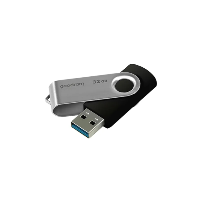 GoodRam - USB Geheugenstick - UTS3 - USB-A 3.2 - 32 GB - Zwart/Zilver