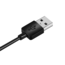 Case2go - Oplaadkabel compatibel met Garmin Instinct / Forerunner / Fenix kabel - USB kabel - 1.0 meter - Zwart
