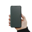 Case2go - Telefoonhoesje geschikt voor Samsung Galaxy S23 FE - Schokbestendige Book Case - Groen