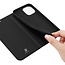 Dux Ducis - Case for iPhone 12 / 12 Pro - Ultra Slim PU Leather Flip Folio Case with Magnetic Closure - Black