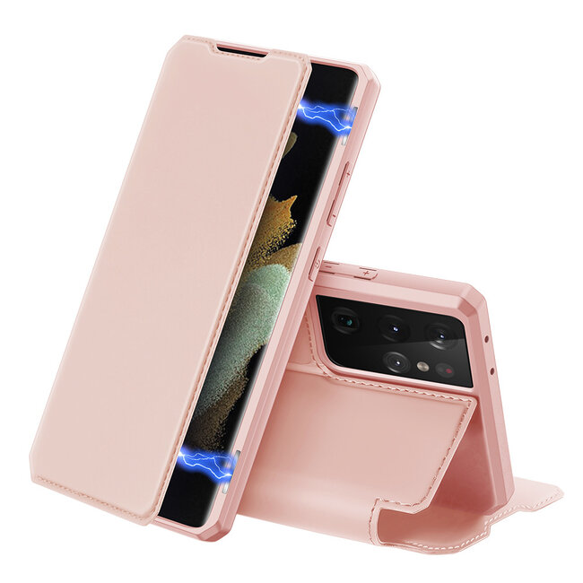 Samsung Galaxy S21 Ultra hoesje - Dux Ducis Skin X Case - Roze