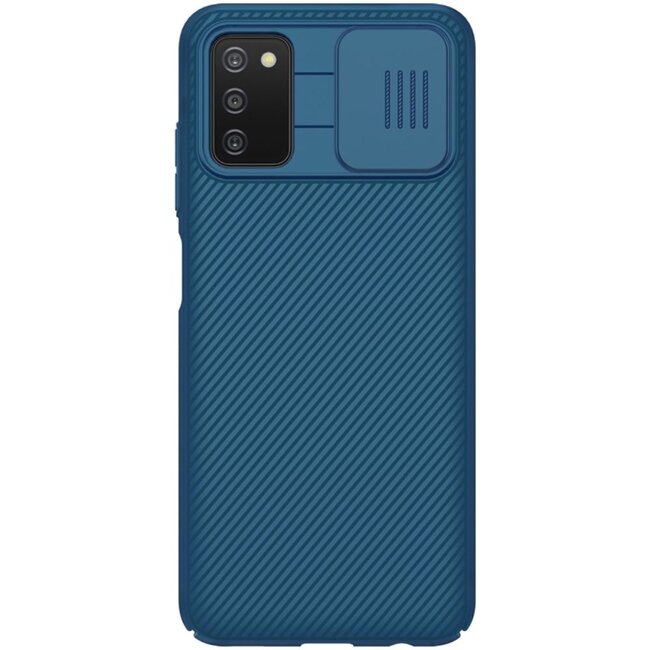 Nillkin - Hoesje geschikt voor Samsung Galaxy A03s - CamShield Case - Blauw