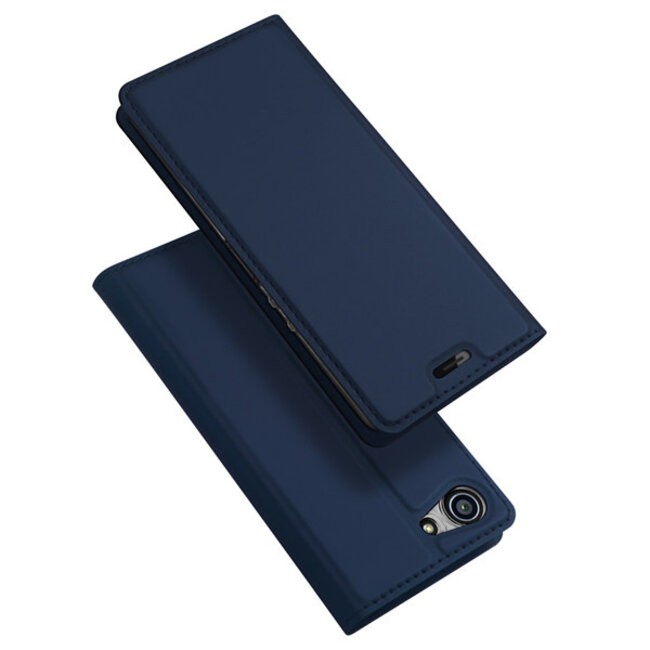 Sony Xperia XZ4 Compact case - Dux Ducis Skin Pro Book Case - Blue