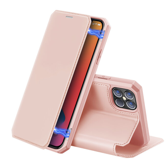 Hoesje geschikt voor iPhone 12 Pro Max - Dux Ducis Skin X Case - Roze