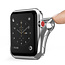 Dux Ducis - Hoesje Geschikt voor Apple Watch Series 1/2/3 - 42 MM -Stijlvolle Beschermende Cover - Zilver / Transparant (2-Pack)