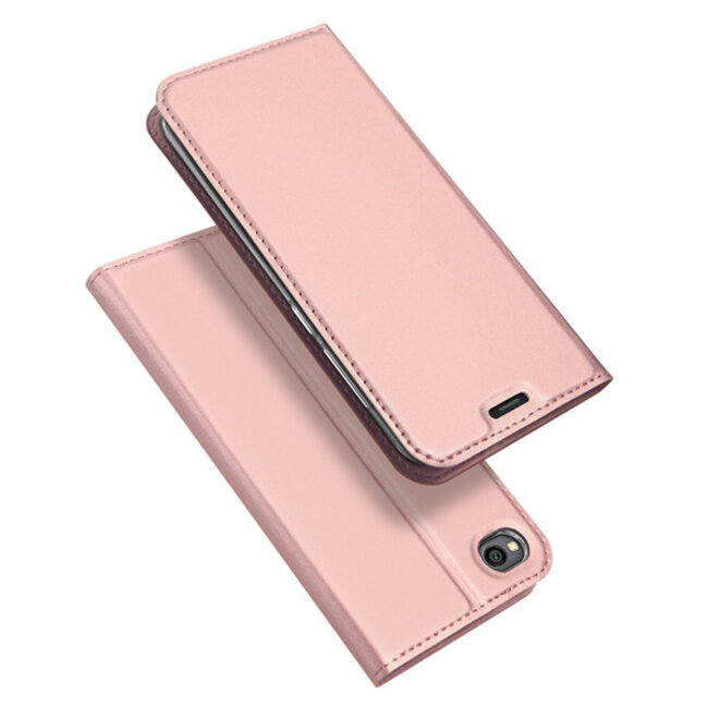 Xiaomi Redmi Go case - Dux Ducis Skin Pro Book Case - Rosé-Gold