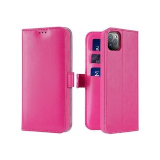 Dux Ducis Hoesje geschikt voor iPhone 11 Pro - Dux Ducis Kado Wallet Case - Roze