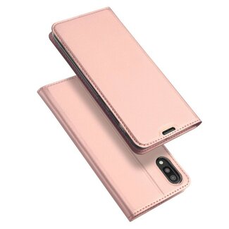Dux Ducis Samsung Galaxy M10 case - Dux Ducis Skin Pro Book Case - Rosé-Gold