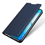 Dux Ducis - Case for Oppo Reno 3 - Ultra Slim PU Leather Flip Folio Case Whiteh Magnetic Closure - Blue