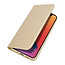 Dux Ducis - Case for iPhone 12 Pro Max - Ultra Slim PU Leather Flip Folio Case with Magnetic Closure - Gold