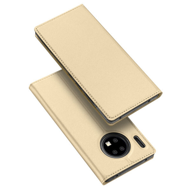 Huawei Mate 30 Pro case - Dux Ducis Skin Pro Book Case - Gold