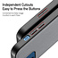 Dux Ducis - Hoesje geschikt voor iPhone 12 Mini - Fino Series - Back Cover - Licht Blauw