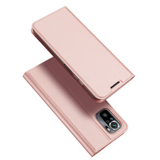 Dux Ducis Hoesje voor Xiaomi Redmi Note 10 -  - Rosé-Goud
