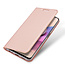 Dux Ducis - Case for Xiaomi Redmi Note 10 - Ultra Slim PU Leather Flip Folio Case with Magnetic Closure - Rose Gold