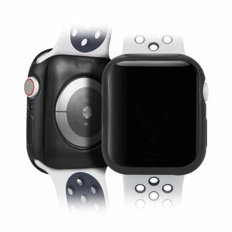 Dux Ducis Apple Watch Series 4/5 hoesje - 40mm  - TPU Cover - Zwart / Transparant (2-Pack)