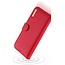 Dux Ducis - Case for iPhone 12 Pro Max - Hivo Series Magnetic Flip Case with Card Slot - Red