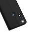 Dux Ducis - Case for Motorola Moto E6s - Ultra Slim PU Leather Flip Folio Case with Magnetic Closure - Black