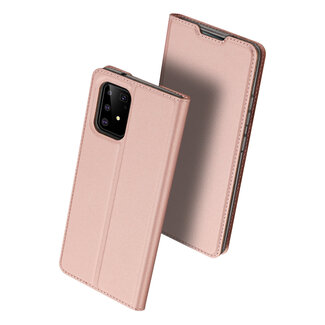 Dux Ducis Samsung Galaxy S10 Lite hoesje - Dux Ducis Skin Pro Book Case - Rosé Goud