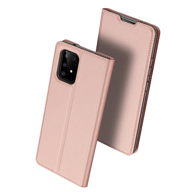 Samsung Galaxy S10 Lite case - Dux Ducis Skin Pro Book Case - Rosé Gold