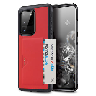 Dux Ducis Samsung Galaxy S20 Ultra Case - Dux Ducis Pocard Back Cover - Red
